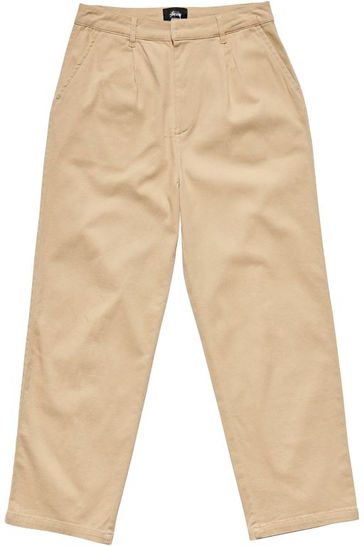 Stussy Womens Lowry Chino Pants Orange - MJSOX7854